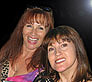 Roxanne with friend Liz Taylor